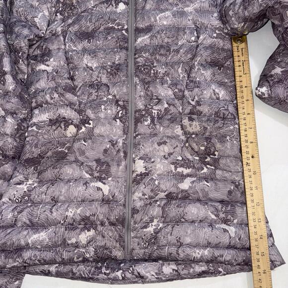 Lululemon Pack It Down Jacket Women's Purple Full Zip Hooded Goose Down Size 2 - Picture 7 of 12